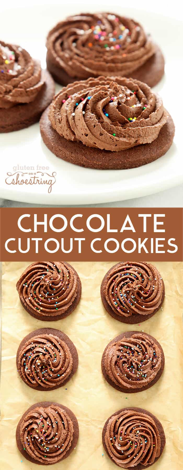 Gluten Free Christmas Cut Out Cookies
 Gluten Free Chocolate Cut out Sugar Cookies