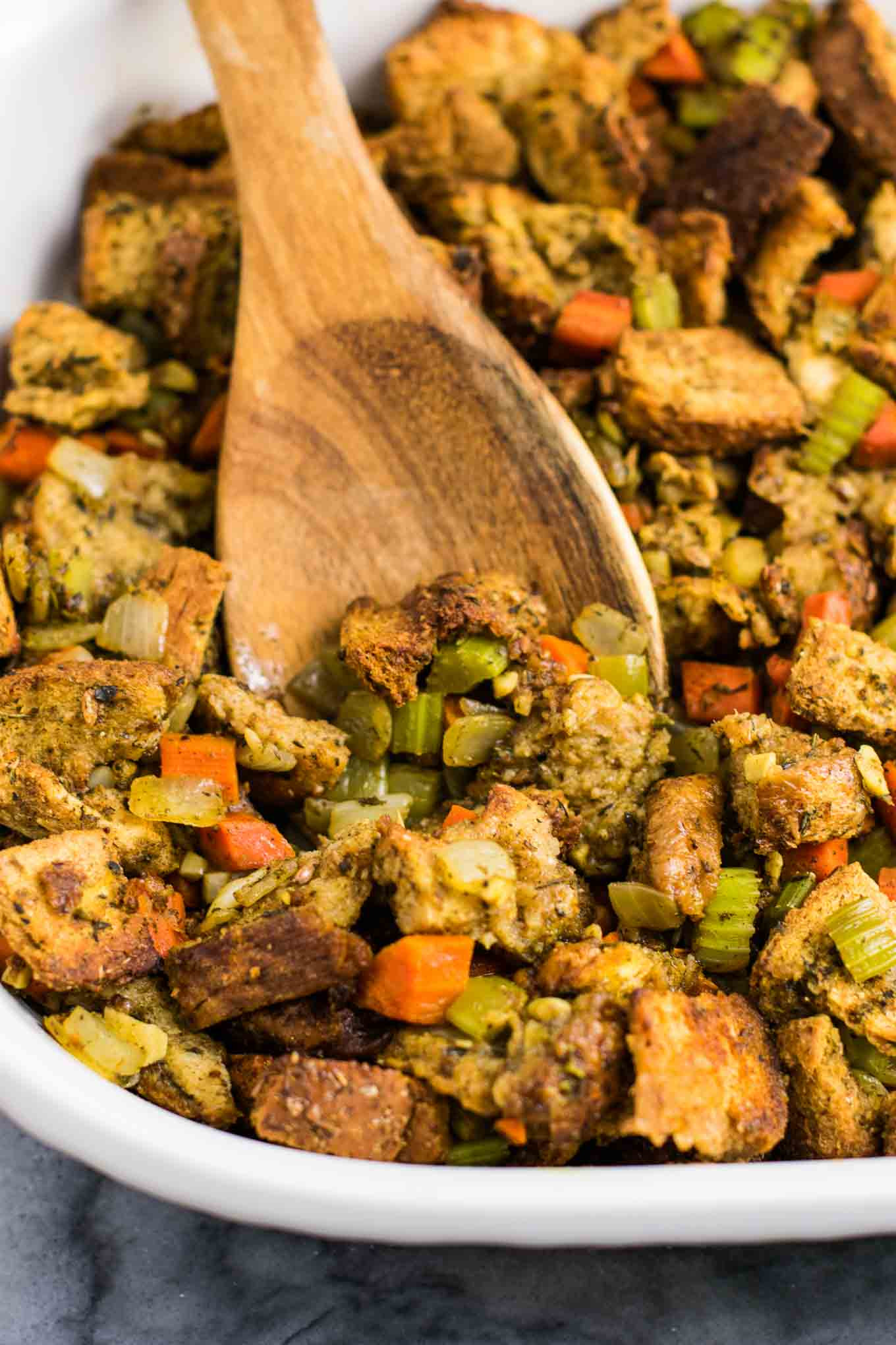 Gluten Free Vegetarian Thanksgiving
 The Best Easy Vegan Stuffing Recipe Build Your Bite