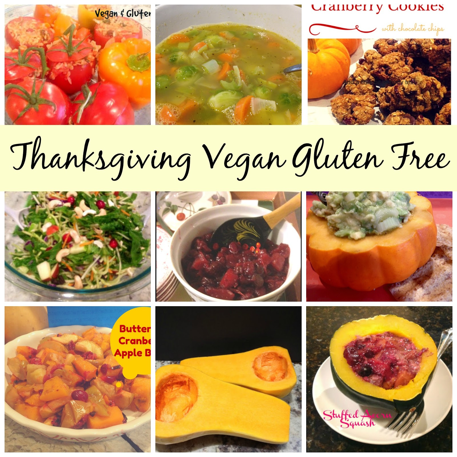 Gluten Free Vegetarian Thanksgiving
 Gluten Free A Z Healthy Vegan Thanksgiving Sides