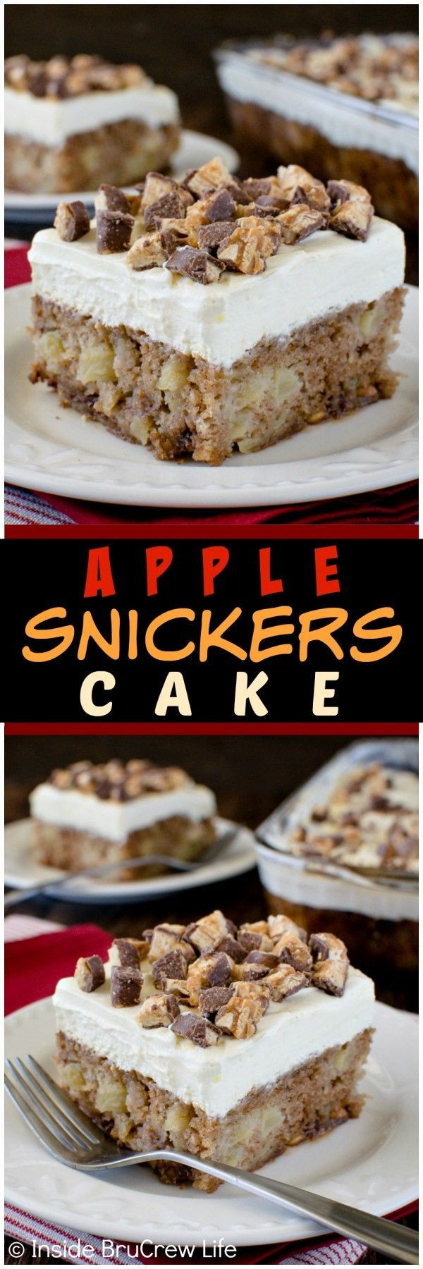 Good Fall Desserts
 Best 25 Snickers cake recipes ideas on Pinterest
