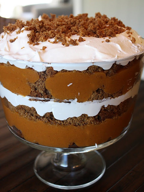 Good Thanksgiving Desserts
 pumpkin trifle great holiday dessert