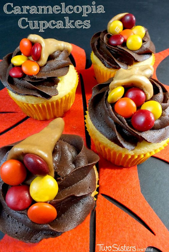 Good Thanksgiving Desserts
 Thanksgiving Caramelcopia Cupcakes