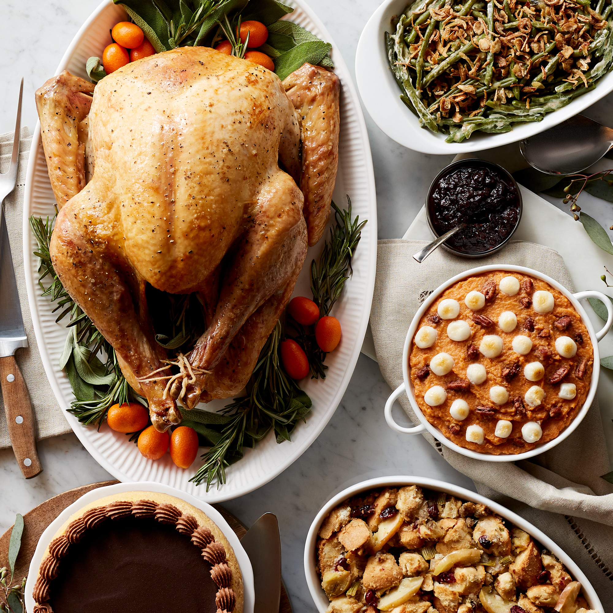 Gourmet Thanksgiving Dinner Delivered
 Premium Turkey Dinner