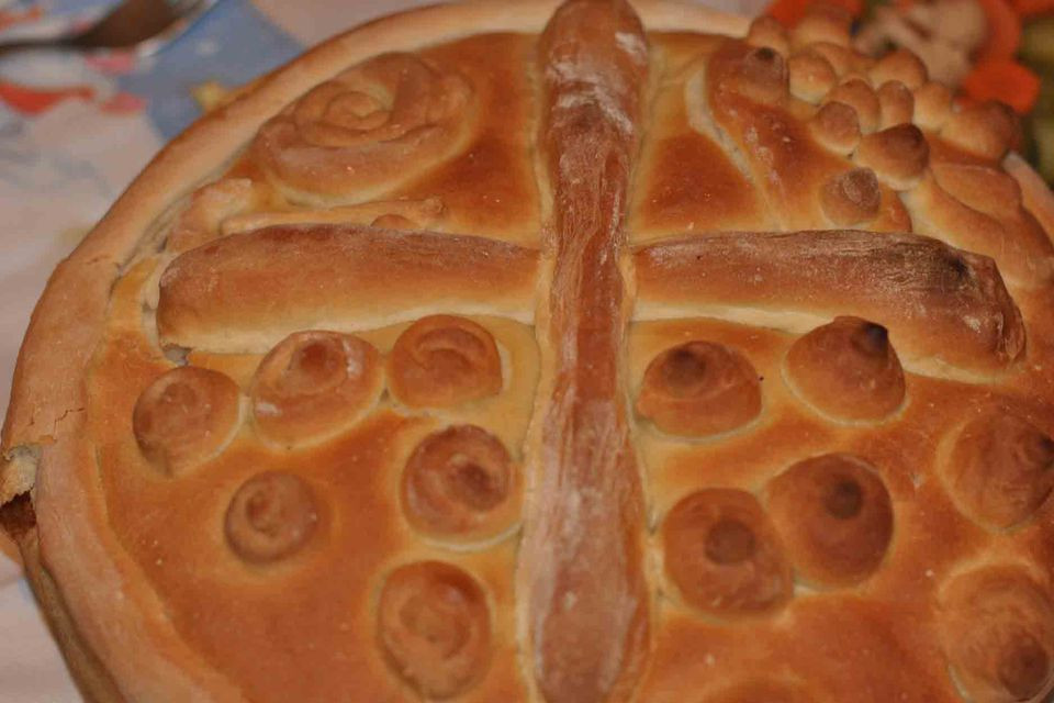 Greek Christmas Bread
 Christopsomo Greek Christmas Bread Recipe
