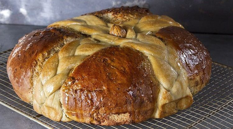 Greek Christmas Bread
 Recipe for Christopsomo Greek Christmas bread