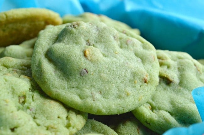 Green Christmas Cookies
 Pistachio Pudding Cookies Sugar Dish Me