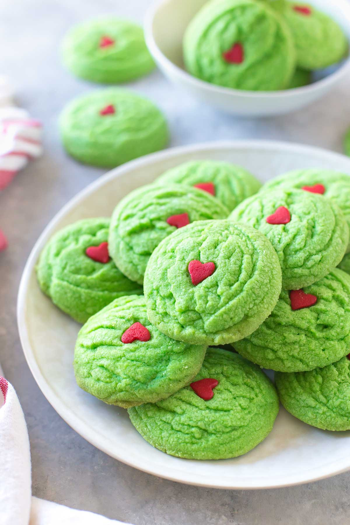 Grinch Christmas Cookies
 Dairy Free Grinch Cookies Simply Whisked