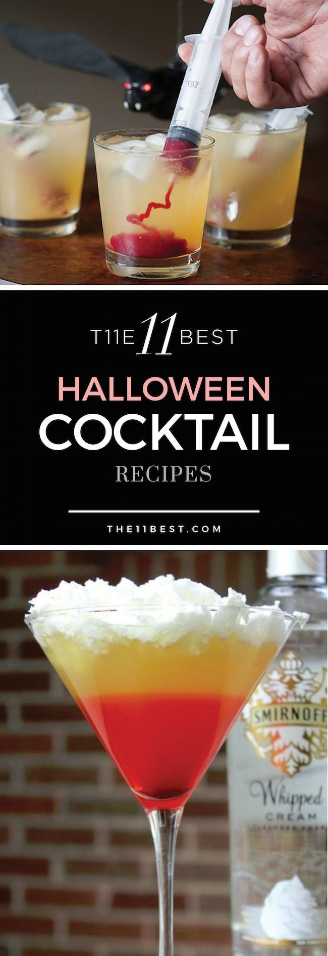 Halloween Alcoholic Drinks Recipes
 Best 25 Halloween cocktails ideas on Pinterest