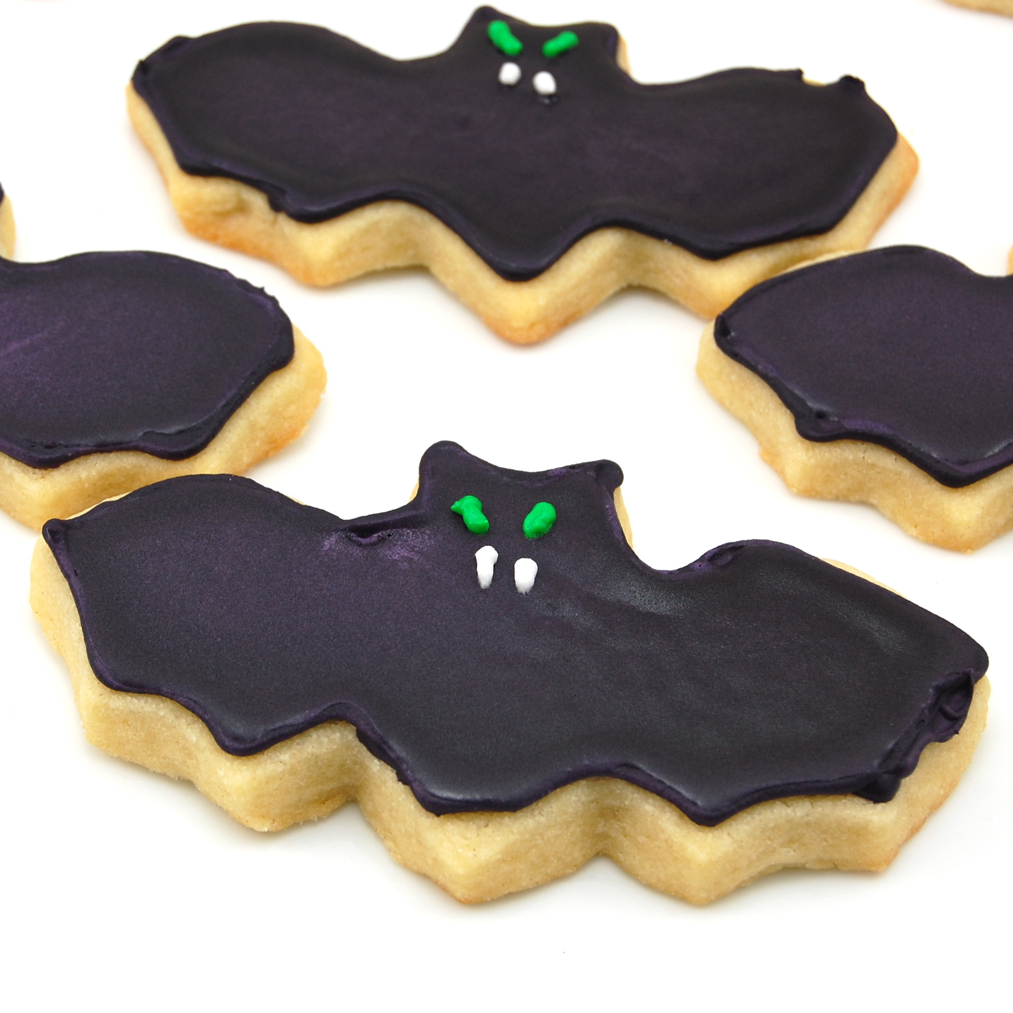 Halloween Bat Cookies
 Halloween Sugar Cookies