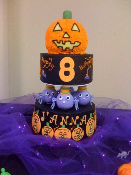 Halloween Birthday Cakes For Kids
 halloween birthday cake