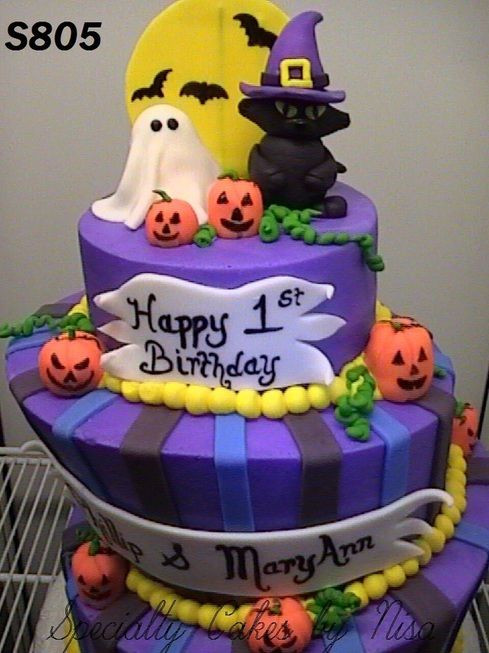 Halloween Cakes For Kids
 1000 images about Halloween Cakes on Pinterest