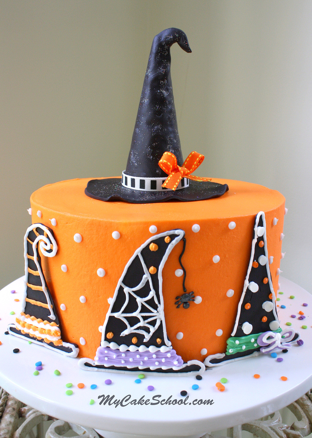 Halloween Cakes Images
 Witch Hats A Halloween Cake Decorating Tutorial