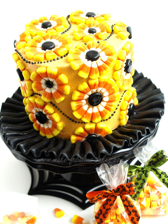 Halloween Candy Cakes
 Halloween Cake Decorating a Candy Corn Cake