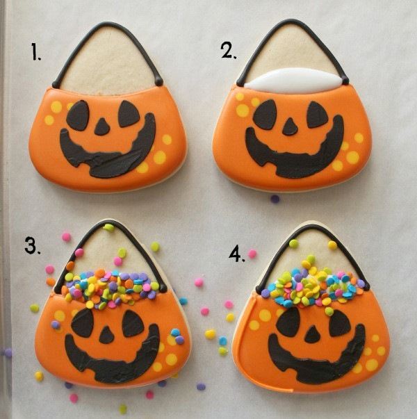 Halloween Candy Cookies
 Halloween Candy Bucket Cookies – The Sweet Adventures of