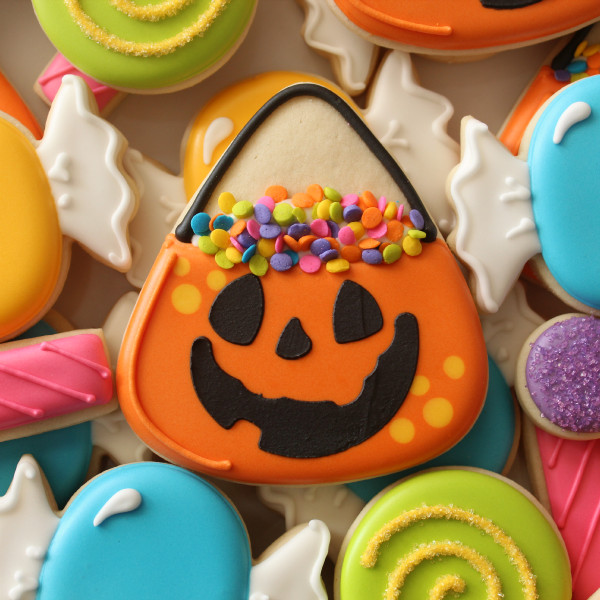 Halloween Candy Cookies
 The Sweet Adventures of Sugar Belle