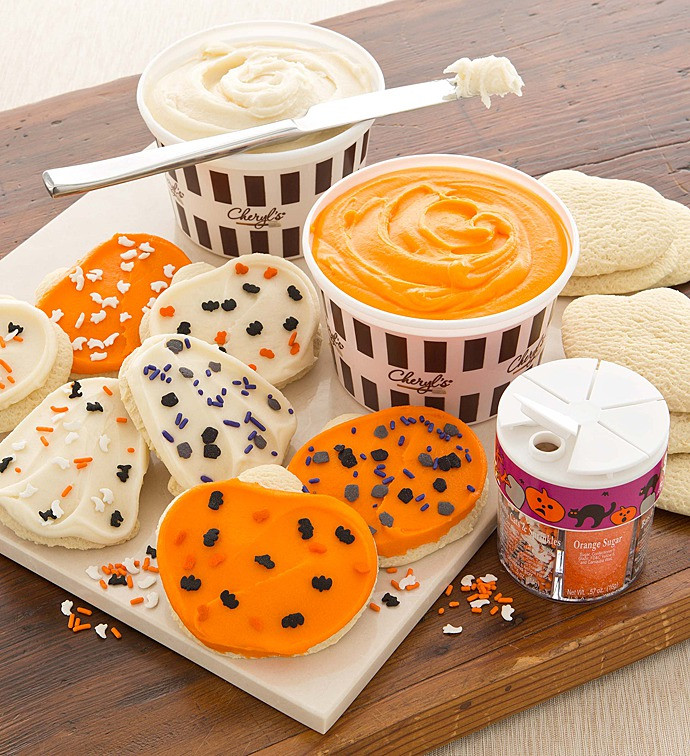 Halloween Cookies Decorating
 Halloween Cutout Cookie Decorating Kit