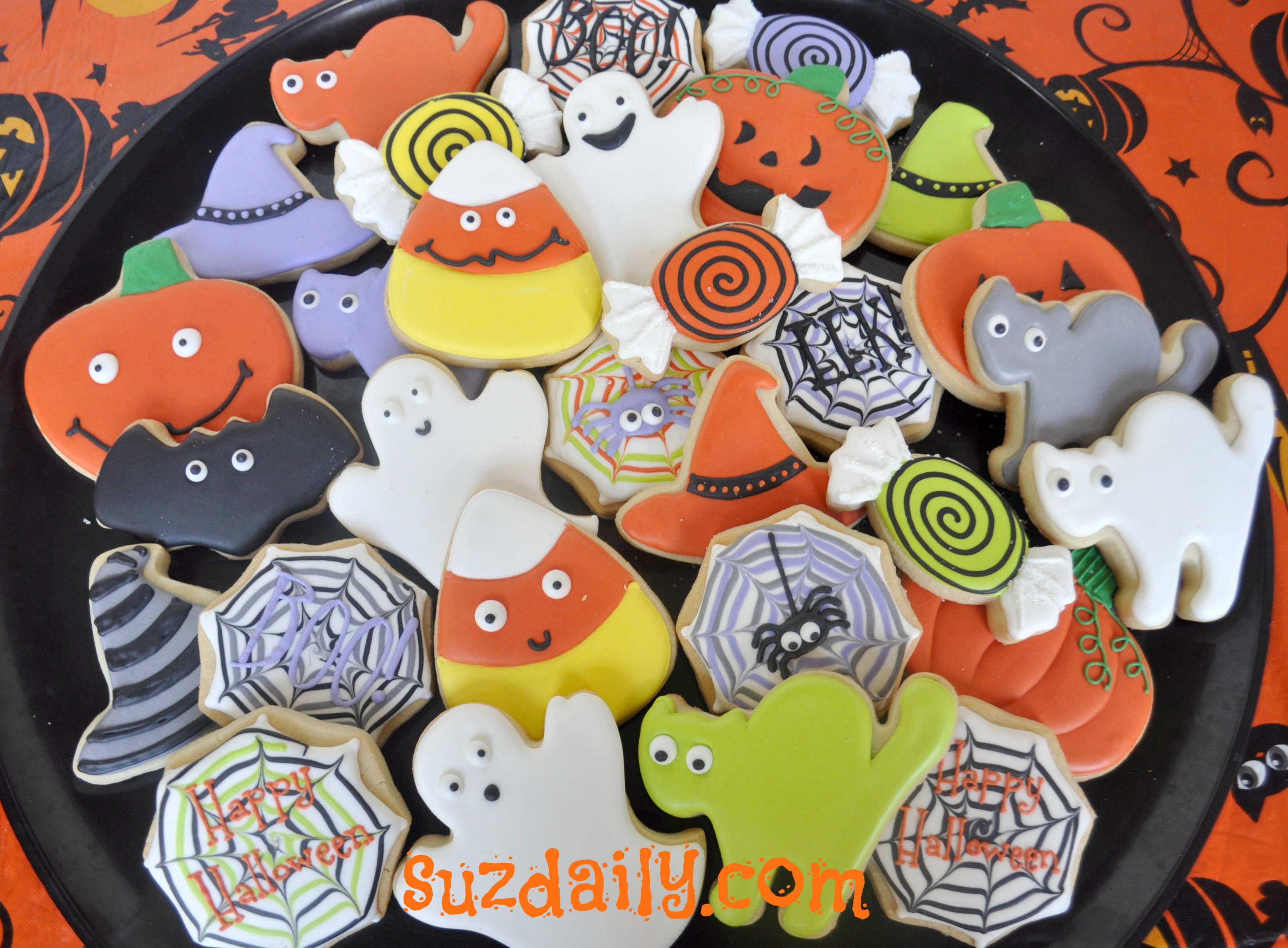 Halloween Cookies Decorations
 Halloween – Suz Daily