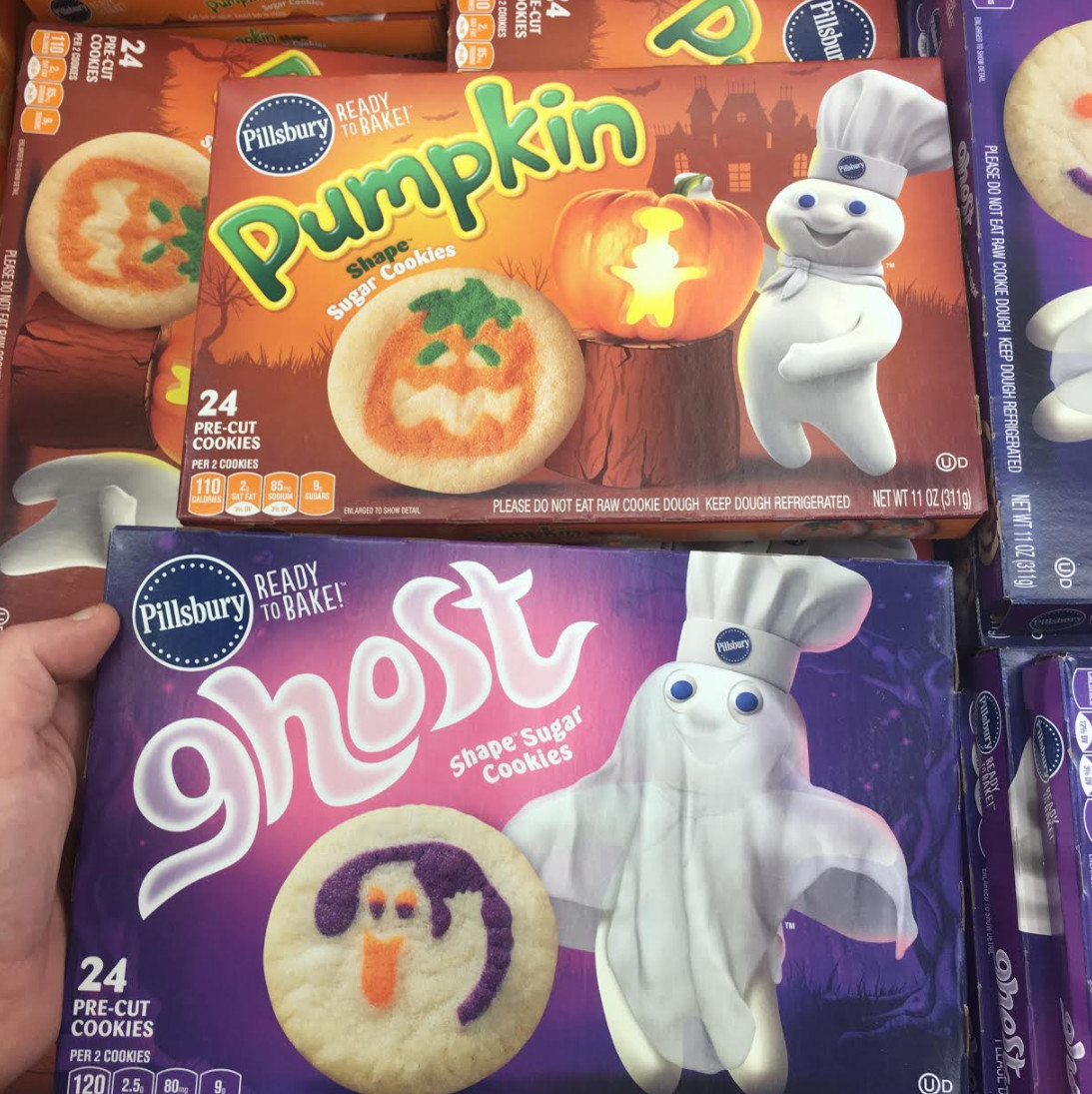 Halloween Cookies Pillsbury
 Found Pillsbury Halloween Cookie Doughs Snack Gator