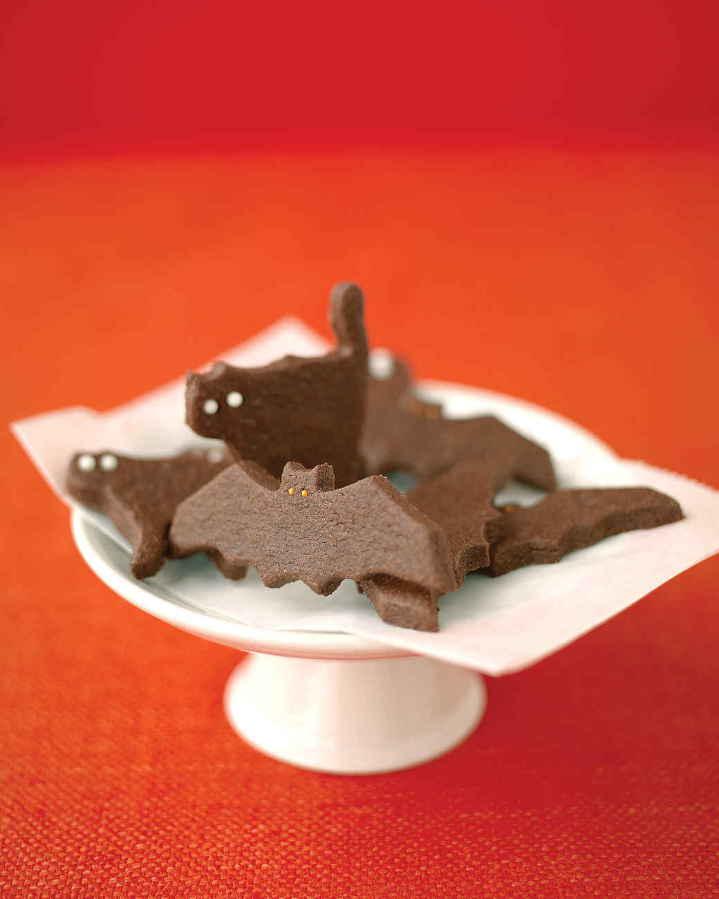 Halloween Cookies Recipes
 Ghostly Bat and Cat Cookies Recipe