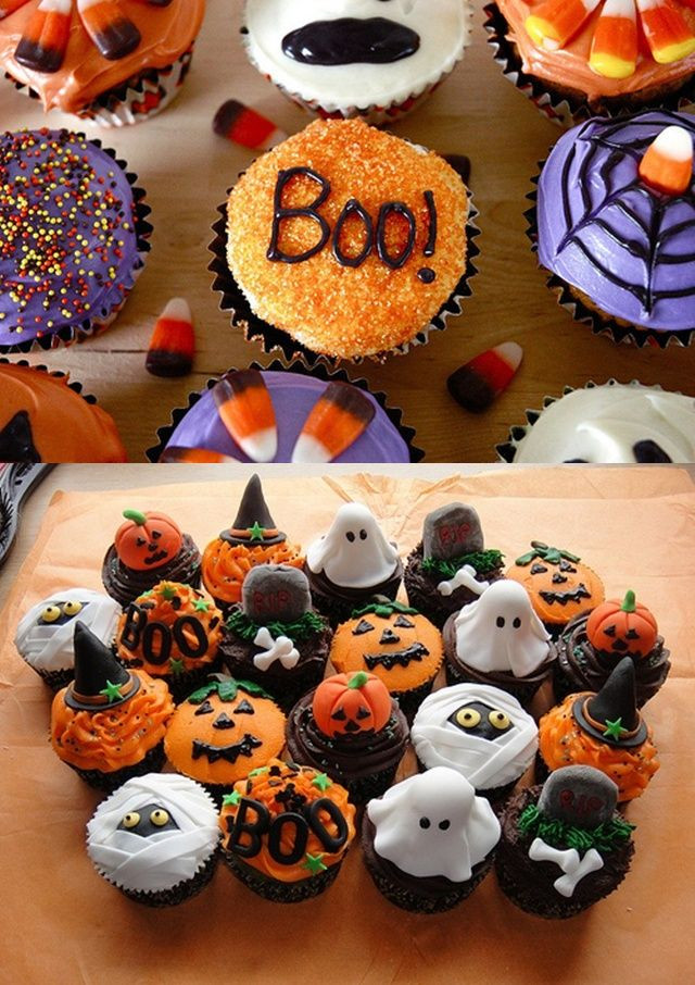 Halloween Cupcakes Images
 Best 25 Halloween cupcakes decoration ideas on Pinterest