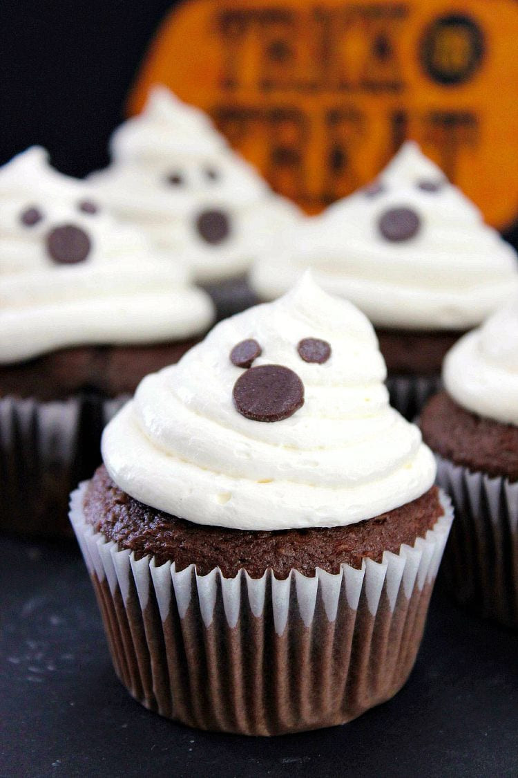 Halloween Cupcakes Recipes
 Halloween Ghost Cupcakes Recipe
