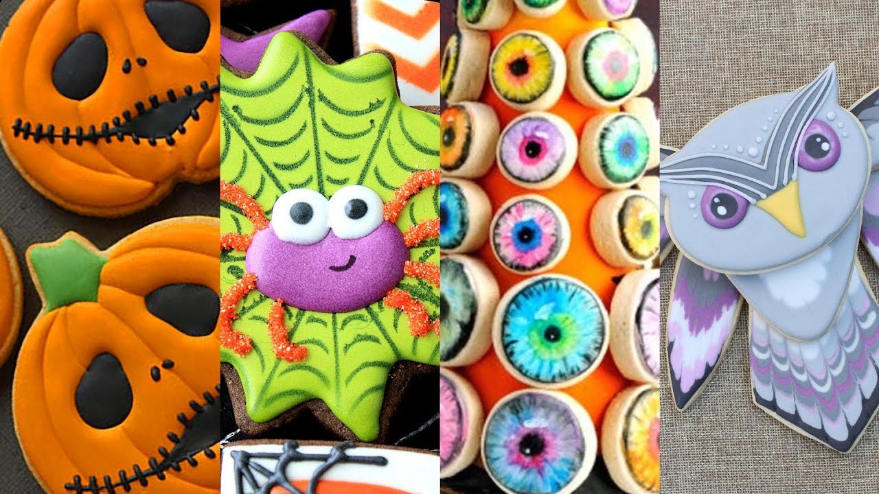 Halloween Decorated Cookies
 BEST HALLOWEEN COOKIES Cookie Decorating Video