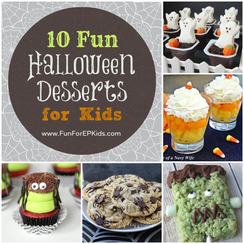 Halloween Dessert For Kids
 Ten FUN Halloween Desserts for Kids