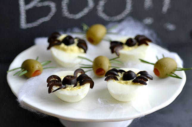 Halloween Deviled Eggs Recipes
 50 Halloween Recipes Guaranteed to Freak Out Your Guests