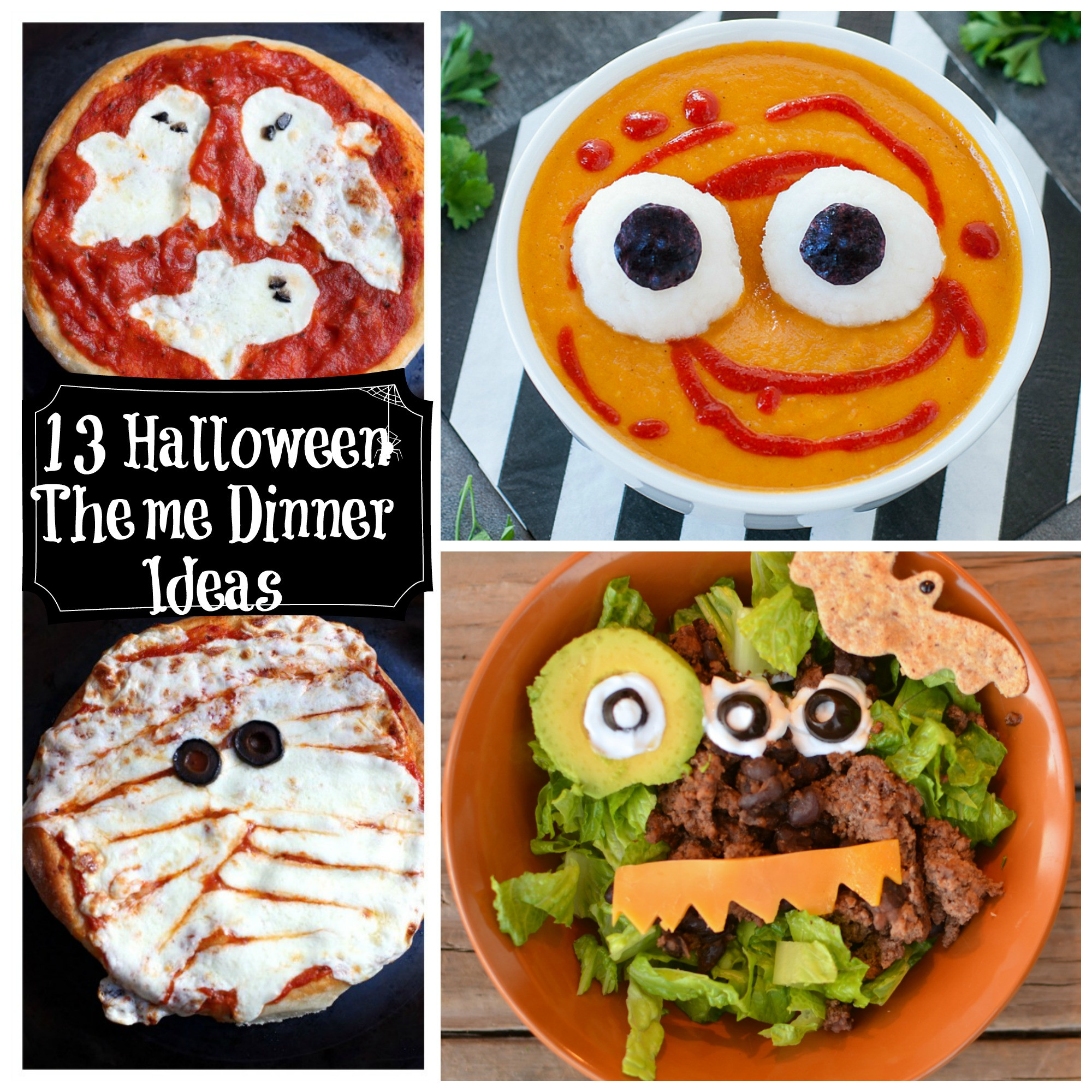 Halloween Dinner Ideas For Kids
 13 Healthy Halloween Themed Dinner Ideas
