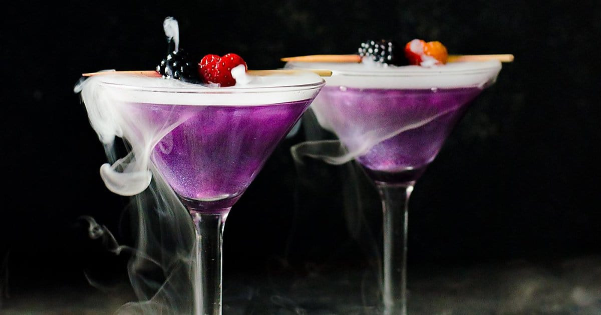 Halloween Drinks Alcoholic
 The Witch s Heart Halloween Cocktail The Flavor Bender