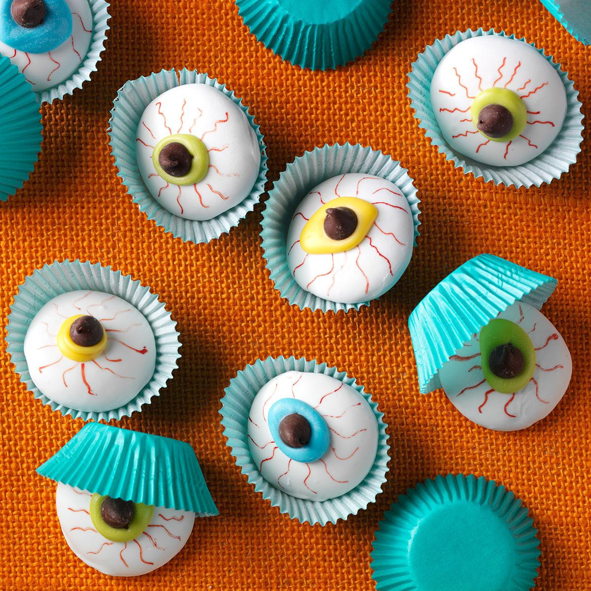Halloween Eyeball Cookies
 Eyeball Cookies Recipe