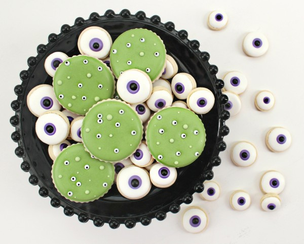 Halloween Eyeball Cookies
 Twenty Cookie Ideas for Halloween and Fall – The Sweet
