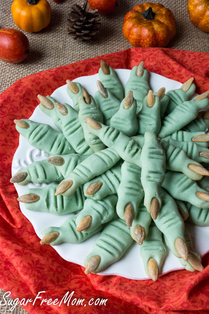 Halloween Finger Cookies
 Halloween Witches’ Finger Cookies Gluten & Sugar Free