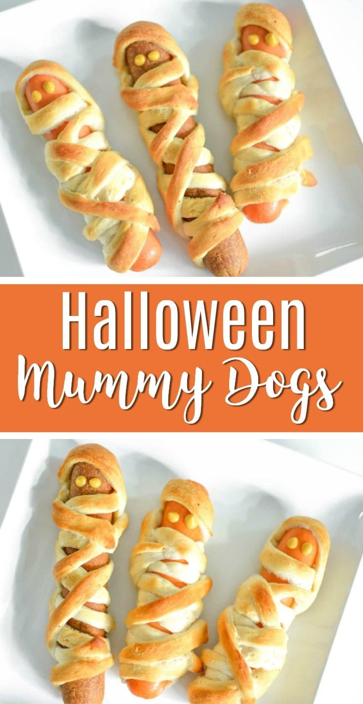 Halloween Hot Dogs
 Mummy Hot Dogs Recipe