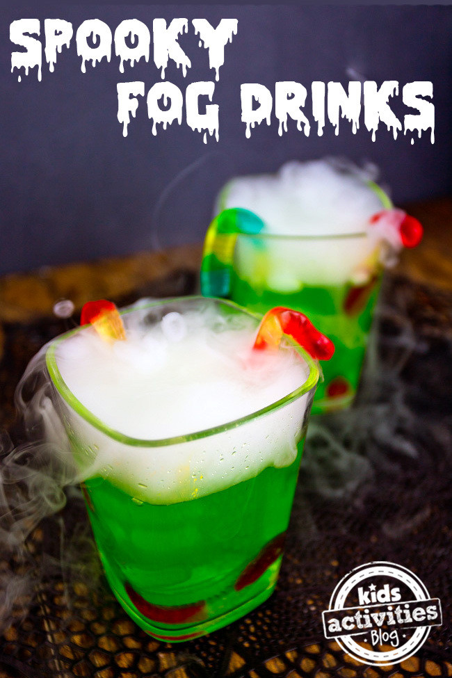 Halloween Kid Drinks
 Halloween Party Drink Spooky Fog Drinks