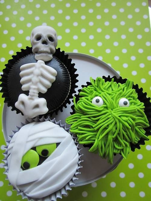 Halloween Monster Cupcakes
 Halloween Guide 2013 30 frightfully delicious halloween