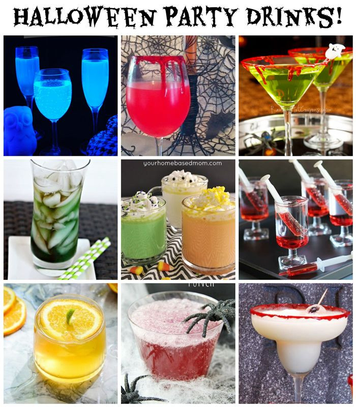 Halloween Party Alcoholic Drinks
 Halloween Party Drinks 10 Spooky Ideas alcoholic and
