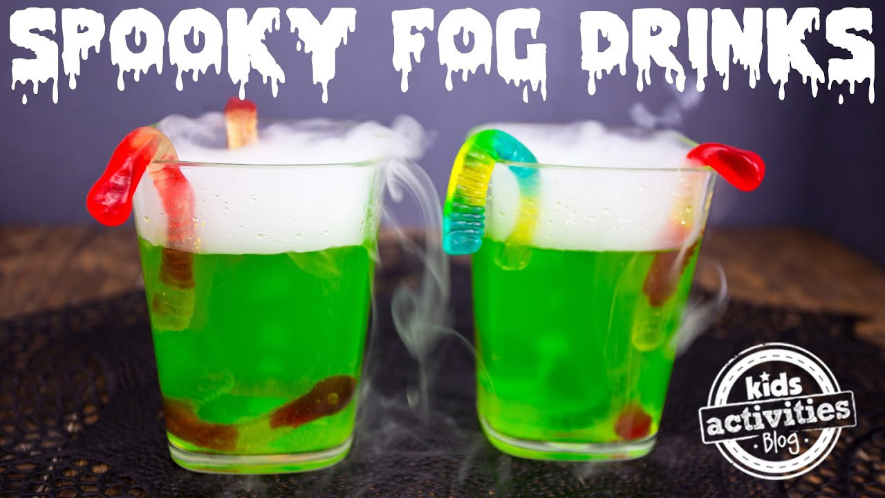 Halloween Party Drinks For Kids
 Spooky Fog Drinks for a Halloween Party