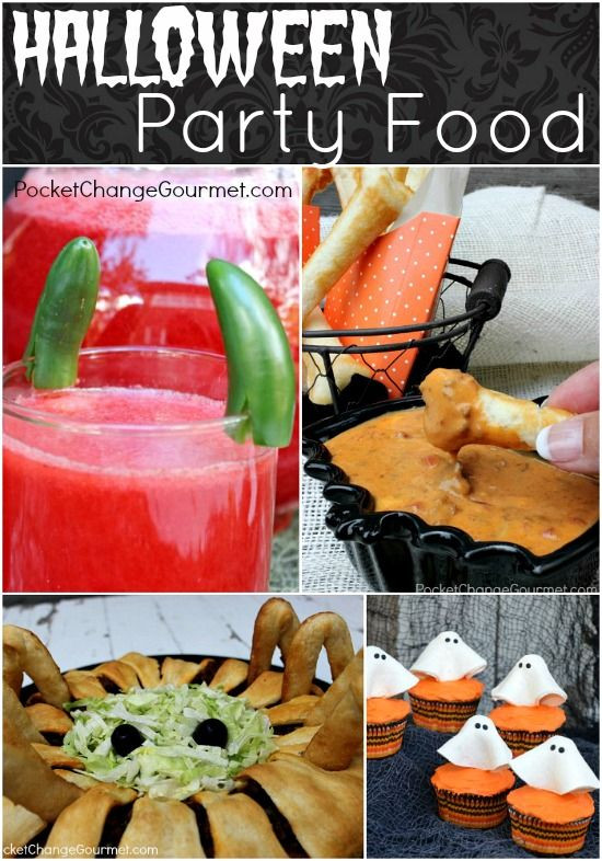 Halloween Party Main Dishes
 141 best images about Spooky food on Pinterest