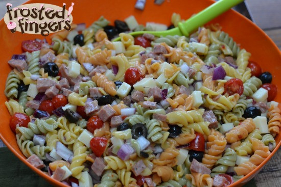 Halloween Pasta Salad
 halloween pasta salad