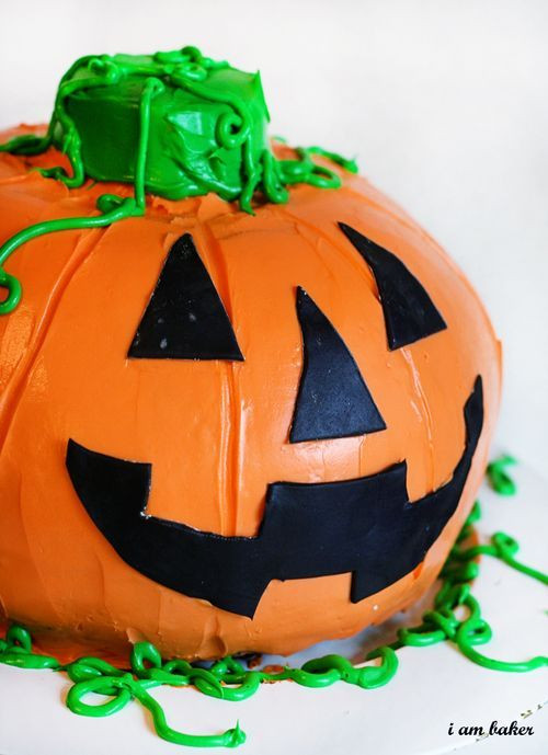 Halloween Pumpkin Cake
 42 best images about Jack O Lanternz on Pinterest