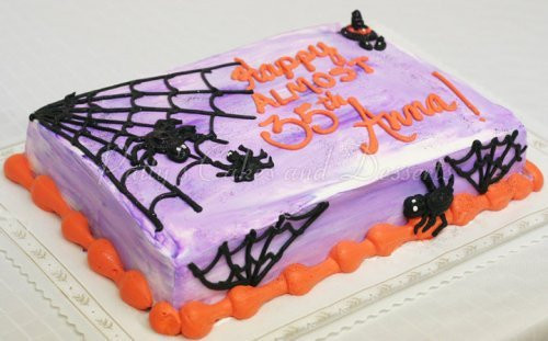 Halloween Sheet Cakes Ideas
 Halloween Themed Birthday Cakes