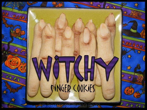 Halloween Sugar Cookies Fingers
 Pinstrosity Halloween Fun Witchy Fingers