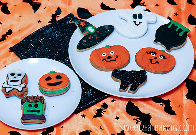 Halloween Sugar Cookies
 Halloween Decorated Sugar Cookies
