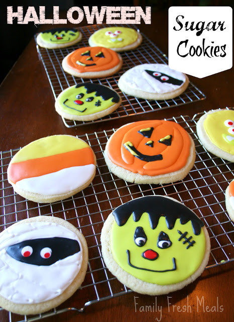 Halloween Sugar Cookies
 Soft Sugar Cookie Recipe Halloween Style Family Fresh Meals