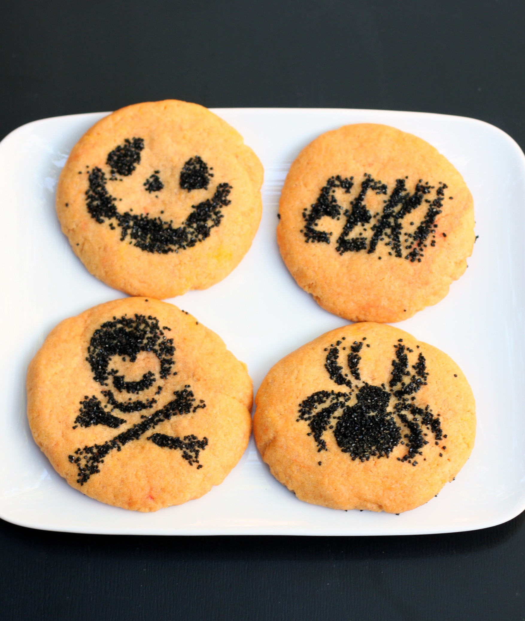 Halloween Sugar Cookies Recipes
 Simple Halloween Sugar Cookies