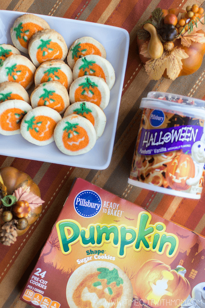 Halloween Sugar Cookies Walmart
 Pumpkin Sandwich Cookies