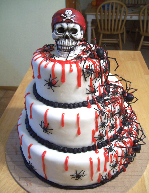Halloween Themed Cakes
 Halloween Themed Wedding Cakes