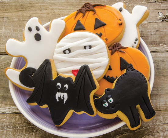 Halloween Themed Cookies
 Halloween Themed Frosted Sugar Cookies Recipe Food and
