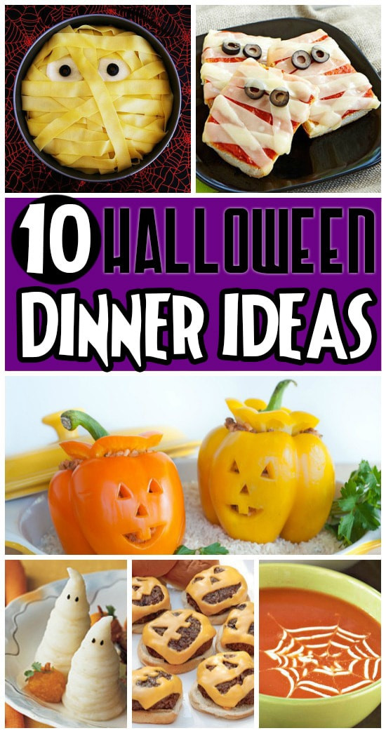Halloween Themed Dinners
 50 FUN Halloween Foods Halloween Themed Food for Every Meal